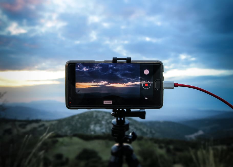 greece, leontio, mountains, record, tripod, timelapse, canon HD wallpaper