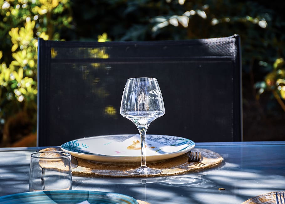 wineglass, table, setting, dining, silverware, banquet, luxury HD wallpaper