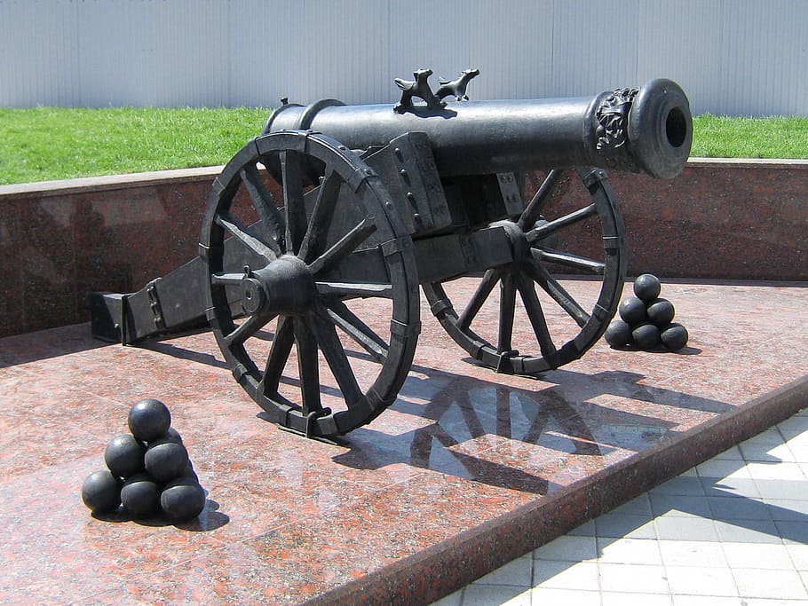 cannon, closeup, gun, weapon, no people, nature, the past, history HD wallpaper