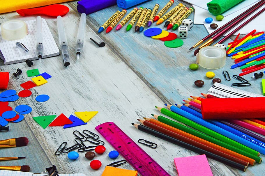 school, learning, back-to-school package, education, brushes HD wallpaper