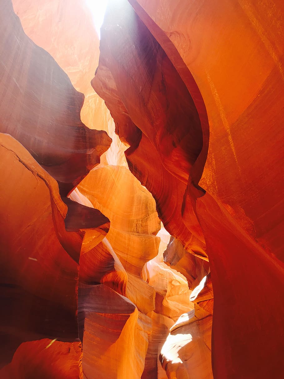 sunllight piercing through grand canyon, travel destinations HD wallpaper