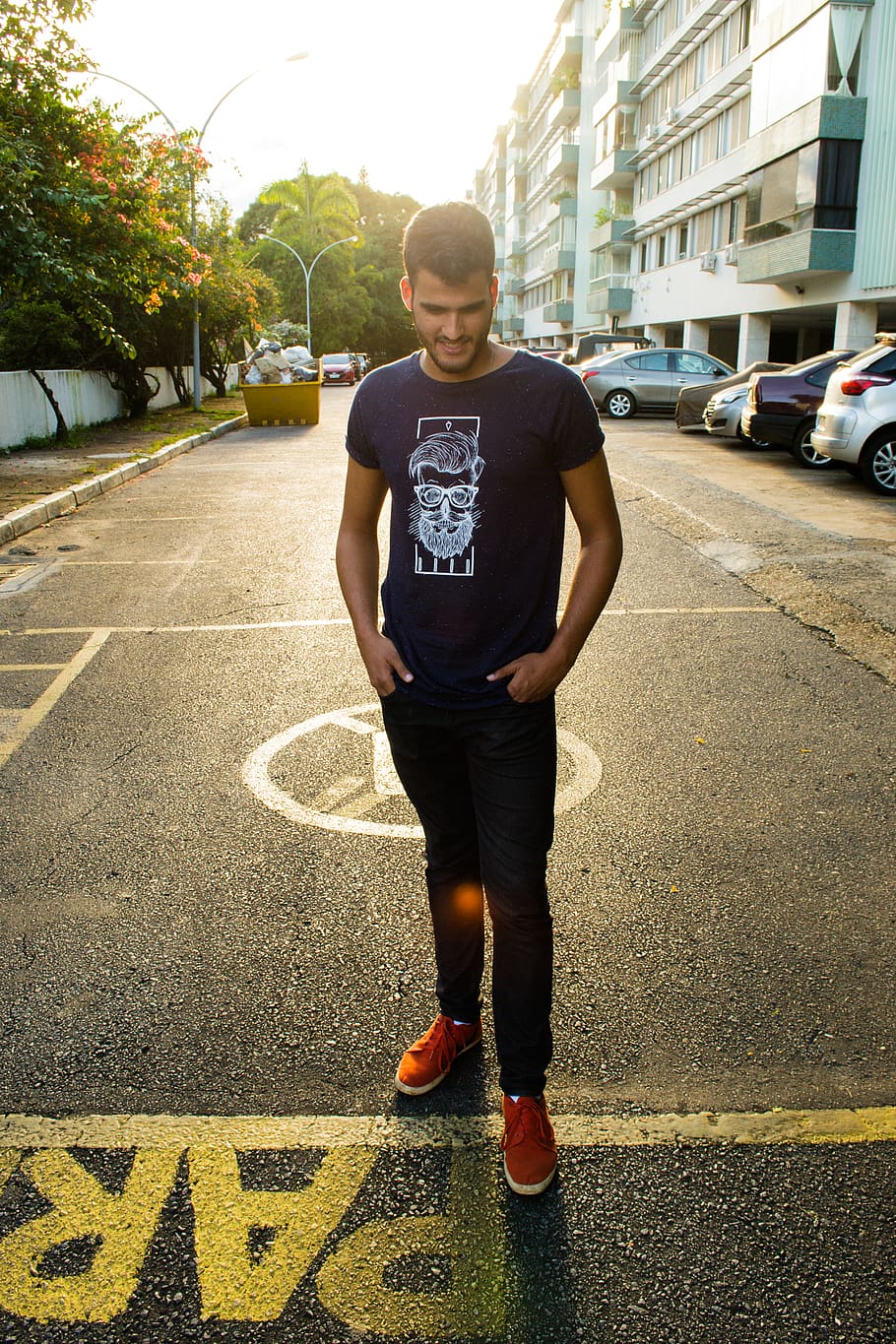 brazil, brasília, sun, sunset, light, men, background, broo HD wallpaper