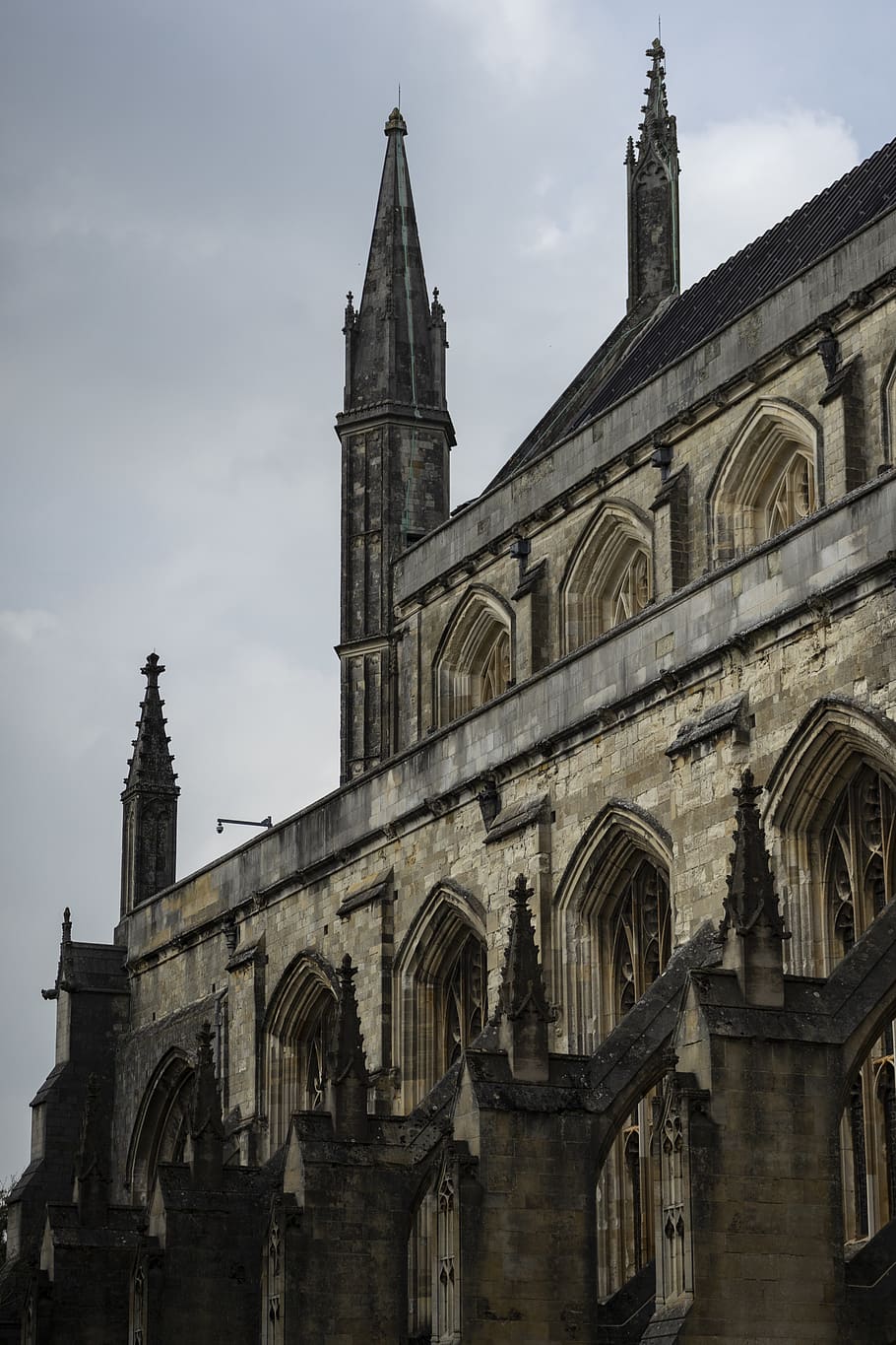tower, spire, steeple, architecture, building, church, cathedral HD wallpaper