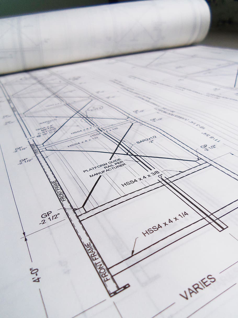 blueprints, drawings, designs, paper, planning, diagram, document HD wallpaper