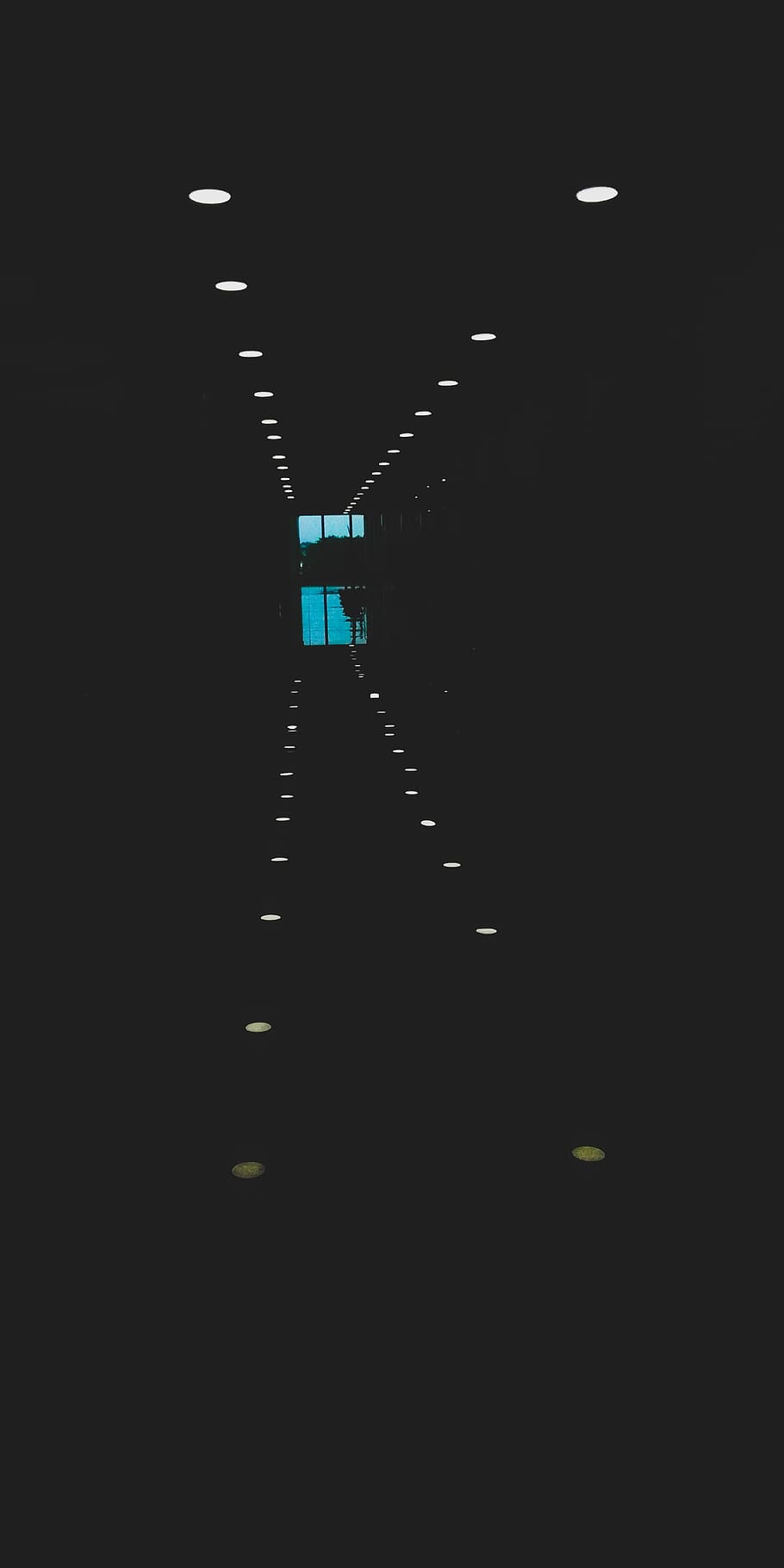 dark, darker, darkness, black, aisle, lights, college, way HD wallpaper