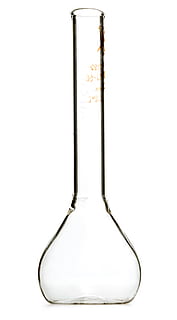 glass, bottle, isolated, white, chemical, laboratory, experiment HD wallpaper