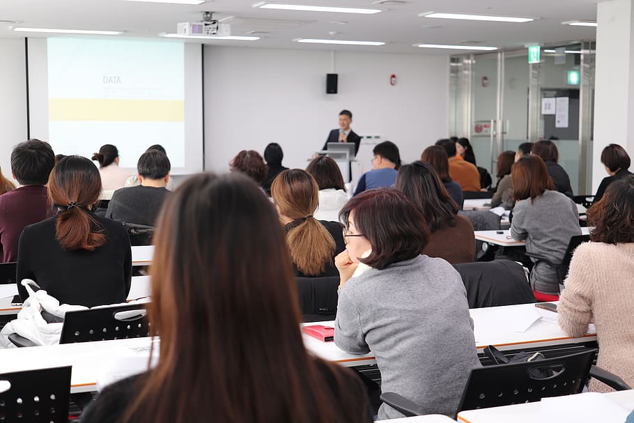 lecture, instructor, classroom, this special steel company HD wallpaper