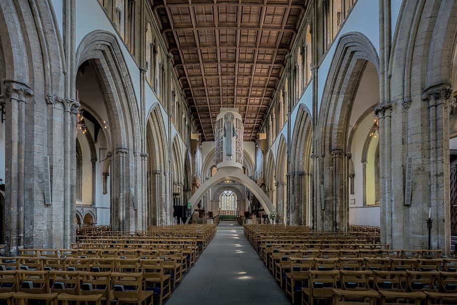 llandaff cathedral, church, abbey, minster, religious, religion, HD wallpaper