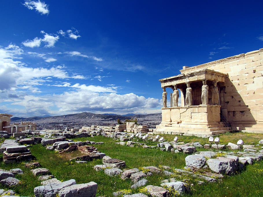 athens, greece, acropolis, history, architecture, the past, HD wallpaper