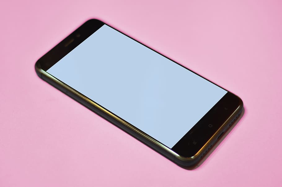 black Android smartphone, electronics, cell phone, mobile phone HD wallpaper
