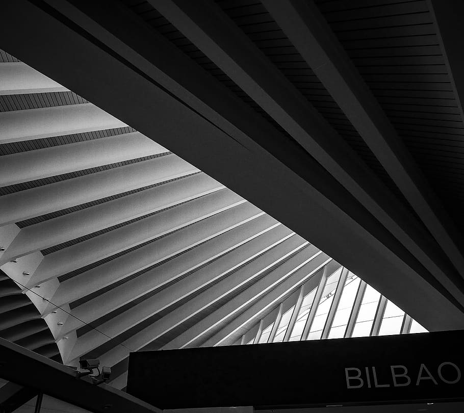 architecture, built structure, indoors, low angle view, pattern HD wallpaper