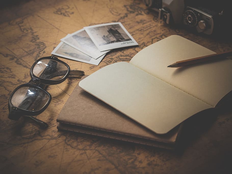 photography, photographer, collection, object, camera, paper HD wallpaper