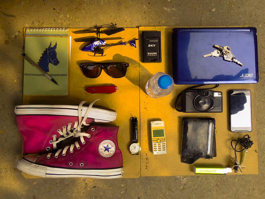 indoors, no people, yellow, still life, technology, work tool HD wallpaper