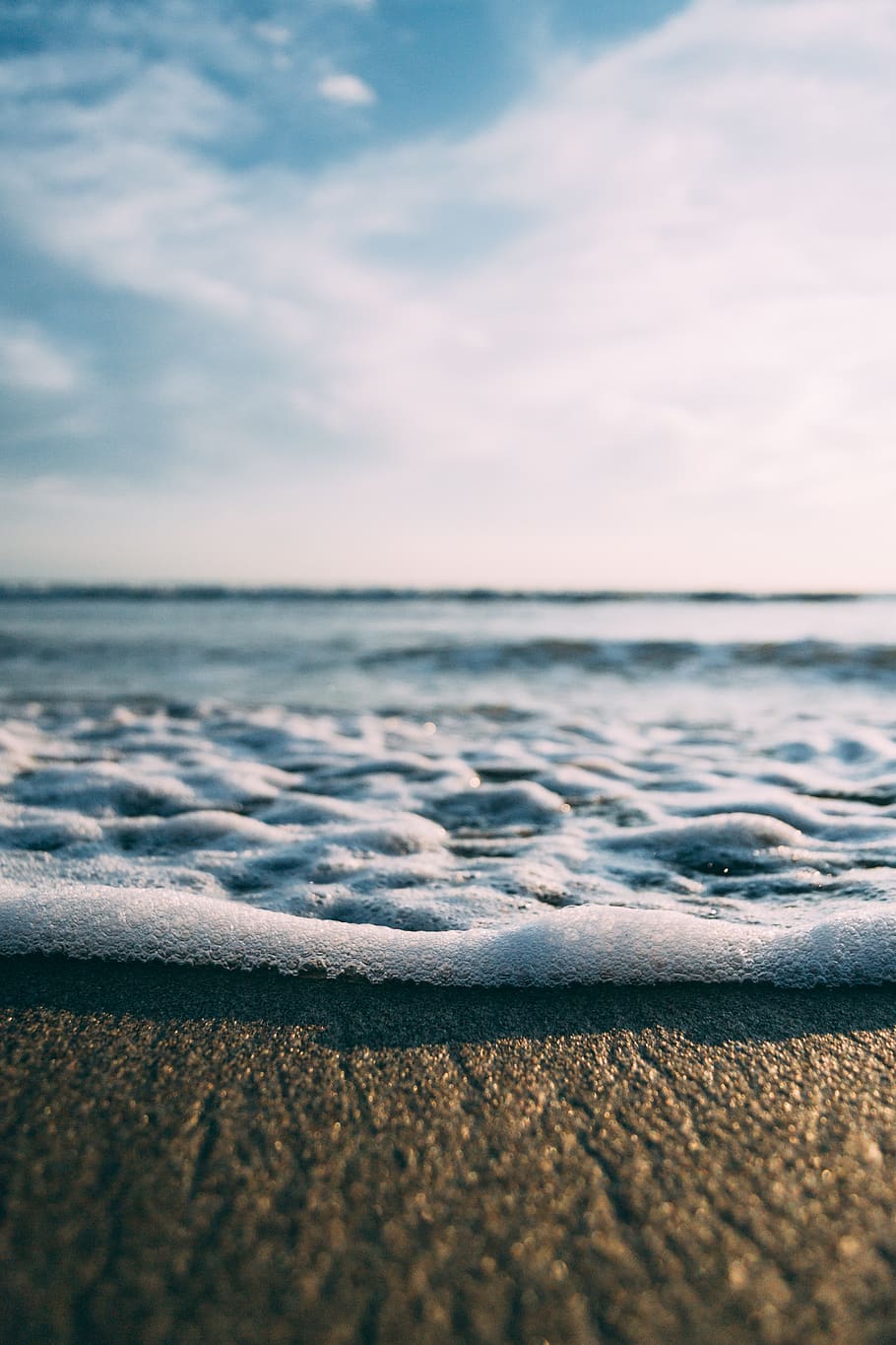 sea, water, sky, beach, wave, land, horizon over water, beauty in nature HD wallpaper