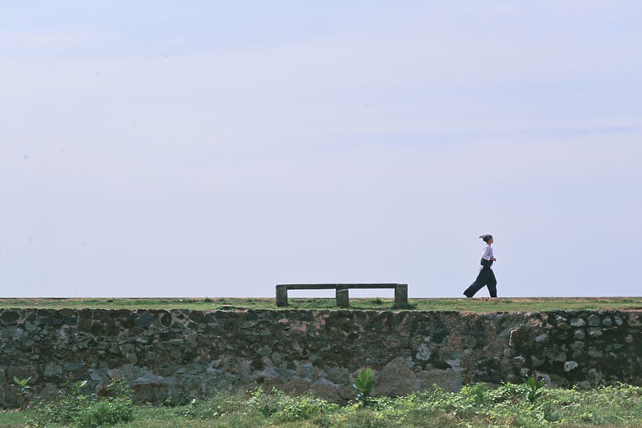 sri lanka, srilanka, copy space, one person, full length, sky HD wallpaper