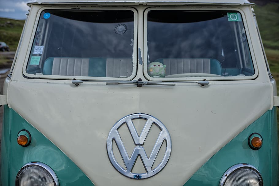 van, oldtimer, historic, mode of transportation, land vehicle HD wallpaper