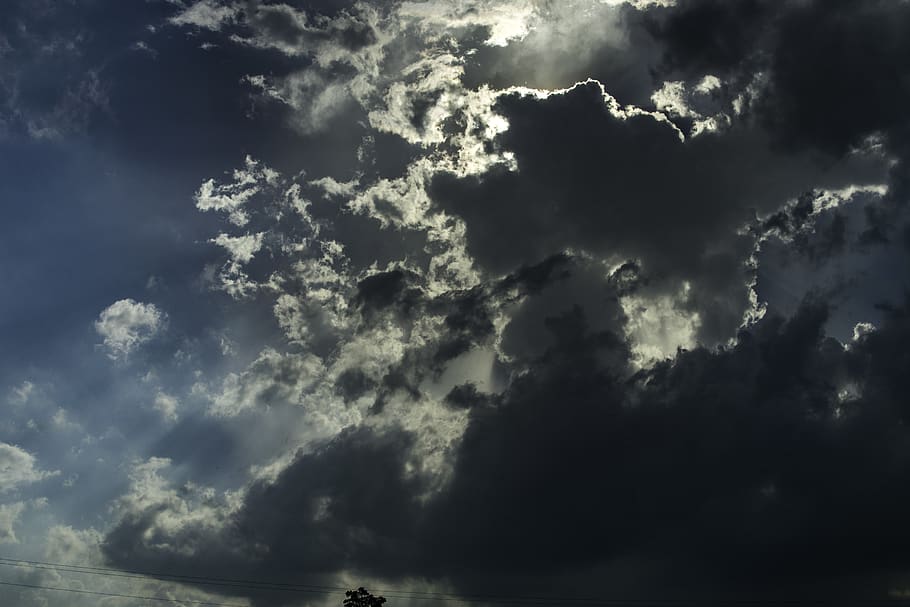 usa, miami, florida, clouds, cloudy, breaking sun, cloud - sky HD wallpaper
