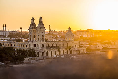 barranquilla, sunset, landscape, light, colombia, city, architecture HD wallpaper