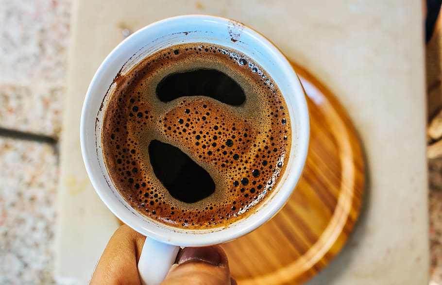 Person Holding Cup With Coffee, beverage, brewed coffee, caffeine HD wallpaper