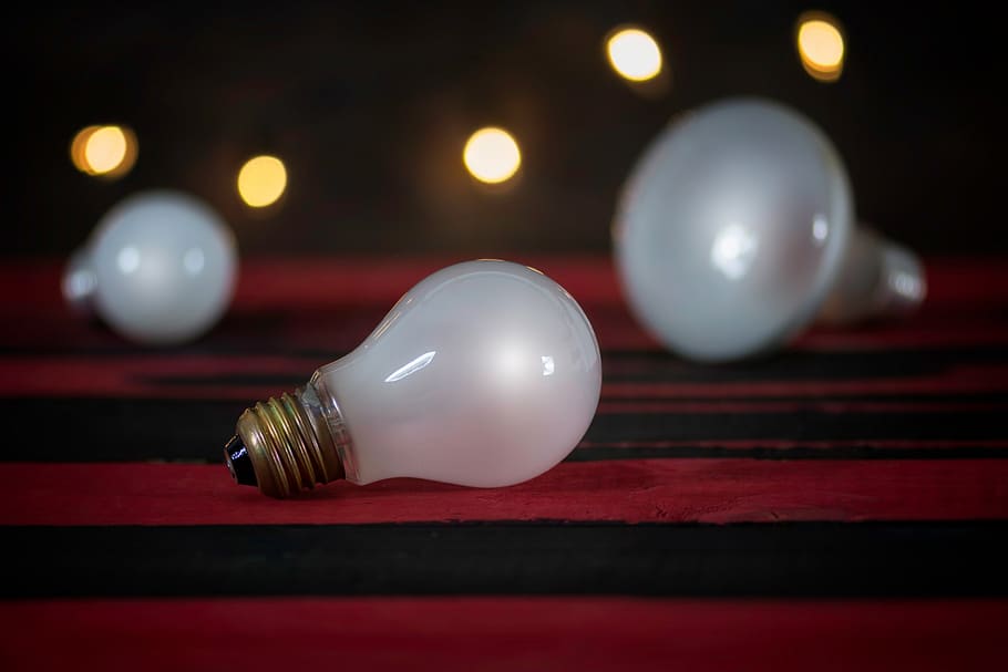 light bulb, energy, current, lighting, glass, thread, creative HD wallpaper