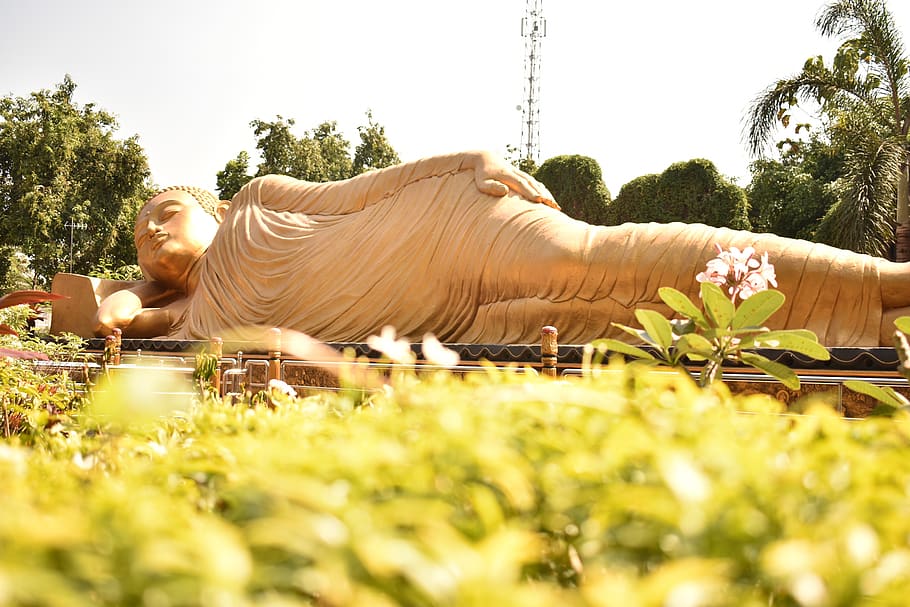 java, religion, temple, statue, mojokerto, patung, buddhist HD wallpaper