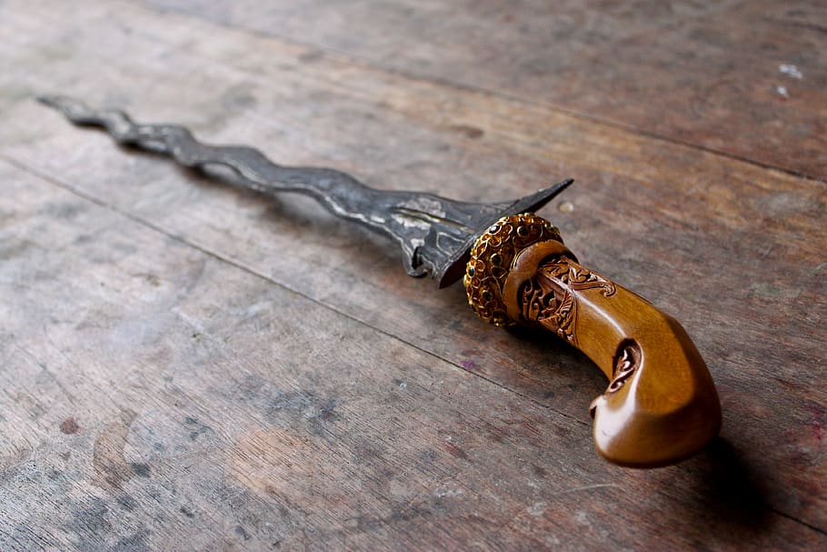 weapon, traditional, dagger, blade, unique, java, sharp, sword HD wallpaper