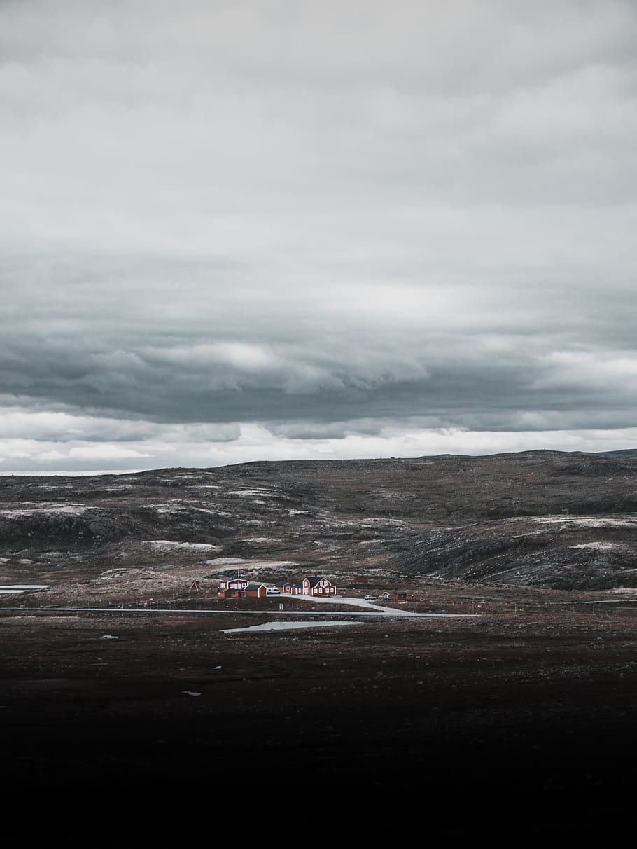 mountains during daytime, norway, nature, grey, landscape, scenery HD wallpaper