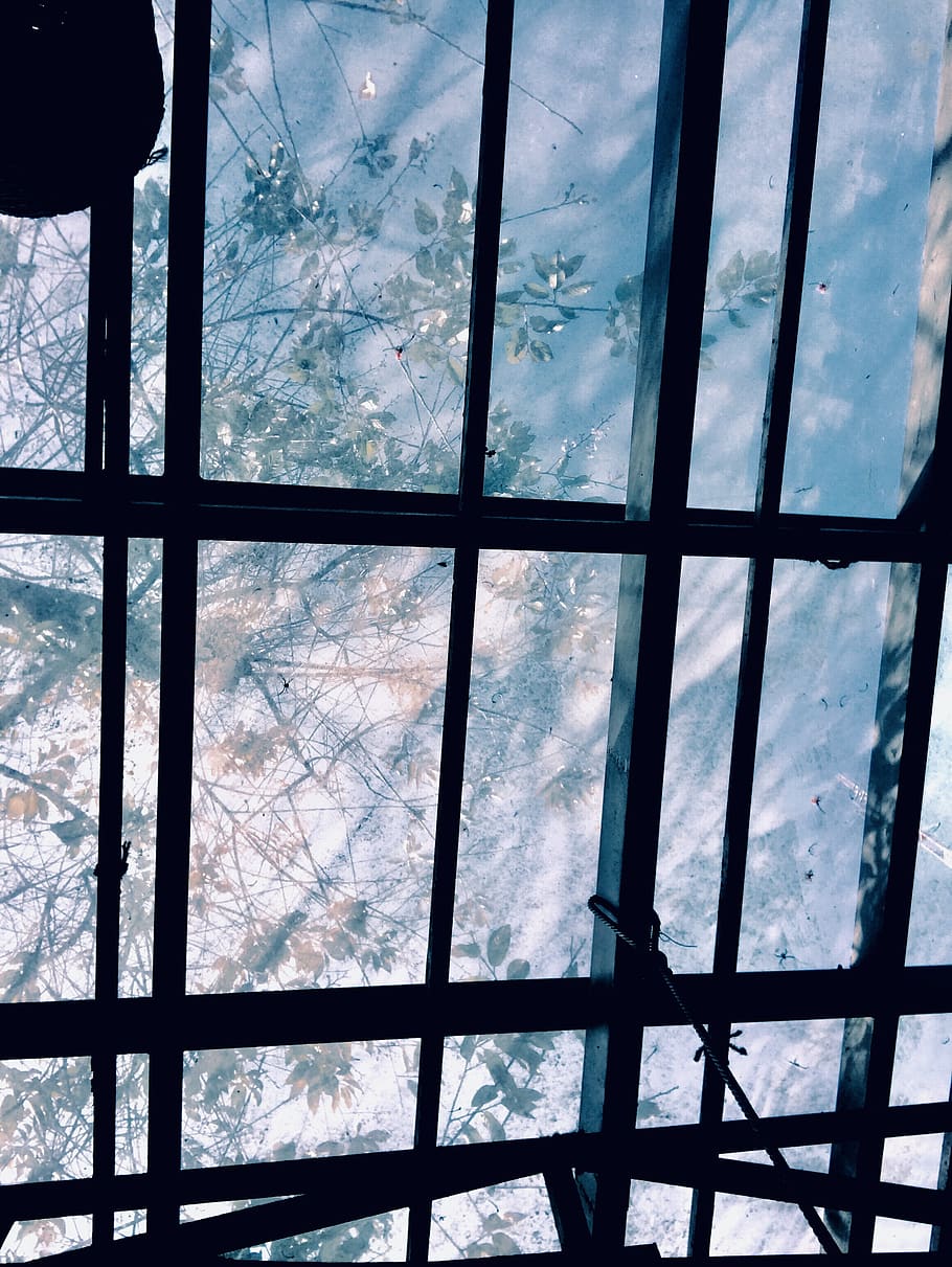window, glass - material, transparent, indoors, no people, sky HD wallpaper