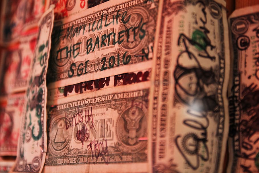 US dollar banknote collection, united states, saint george island HD wallpaper