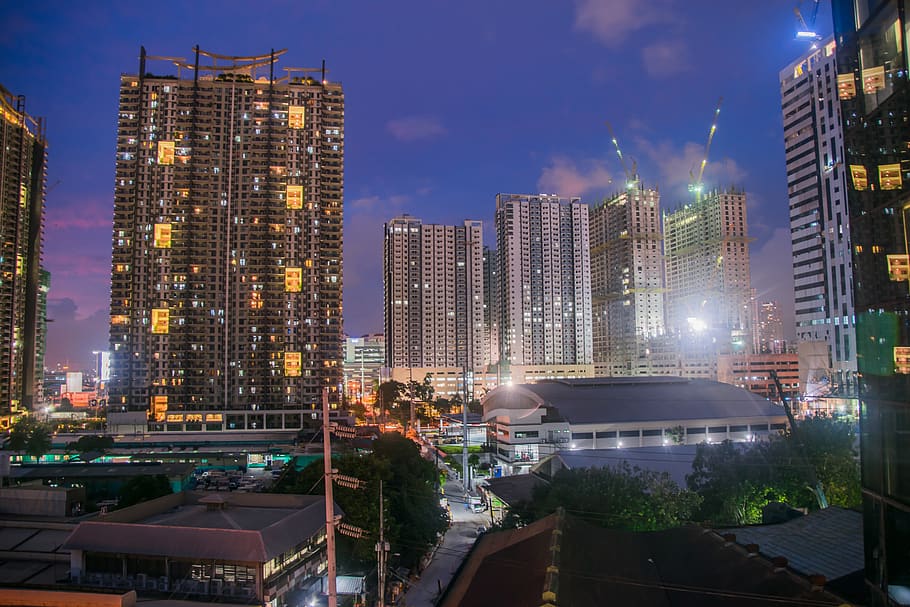 philippines, mandaluyong, building exterior, built structure HD wallpaper