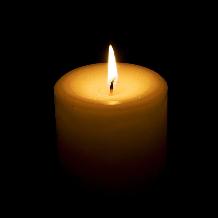 candle, wax, flame, fire, light, burning, fire - natural phenomenon HD wallpaper