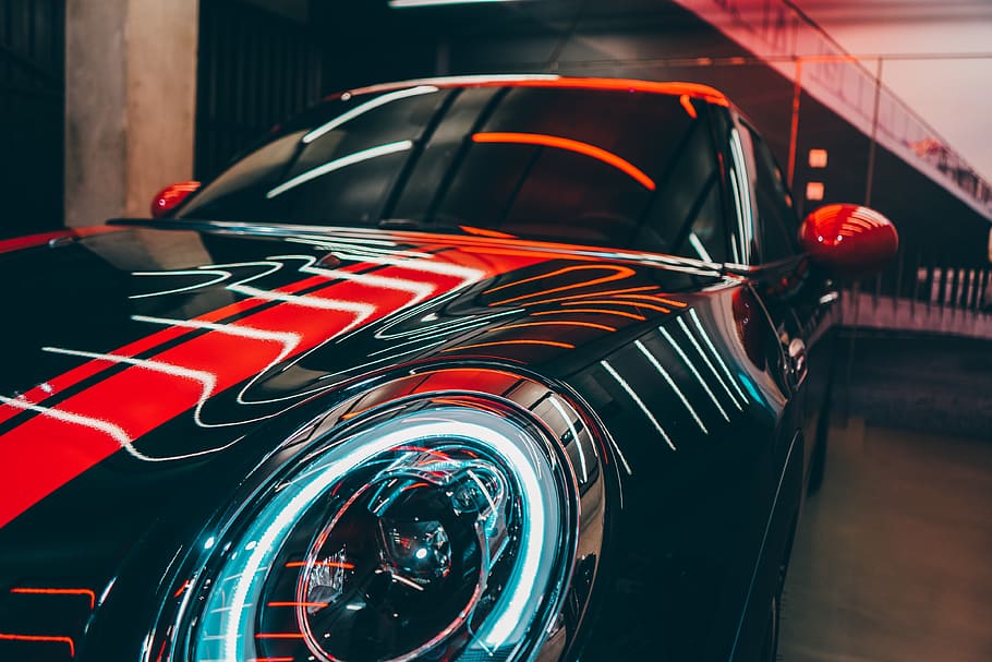 Black Porsche Vehicle, auto, automobile, automotive, blur, car