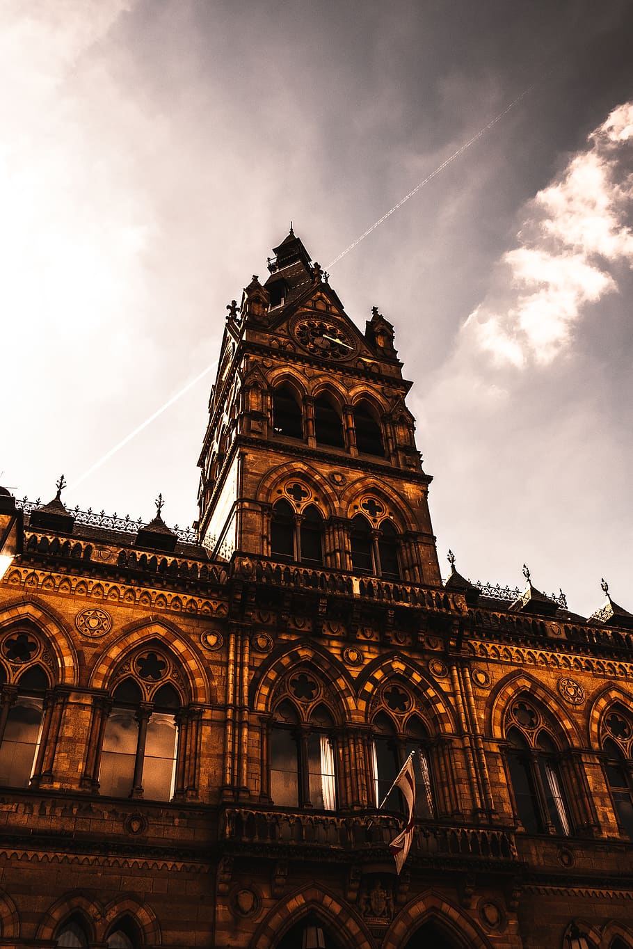 Brown Concrete Building during Golden Hour, arches, architecture HD wallpaper