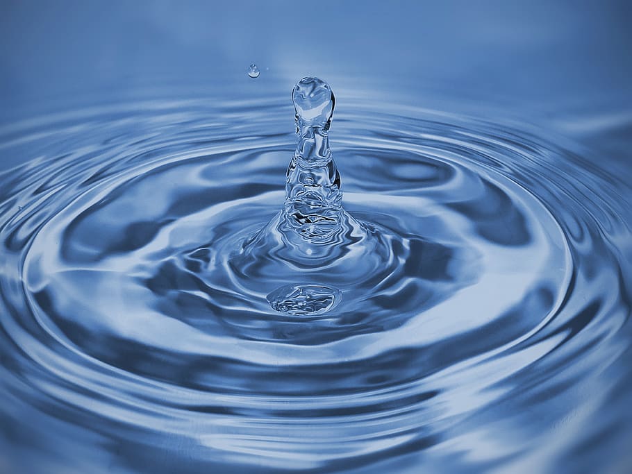 Close-up Photo of Water Drop, clean, clear, drop of water, droplets HD wallpaper