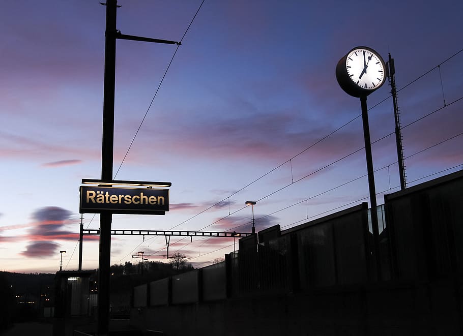 Raterschen post, st. gallerstrasse 45, town, kanton zürich, morning HD wallpaper