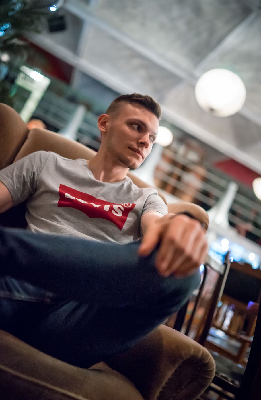 poland, kraków, one person, indoors, lifestyles, young men HD wallpaper