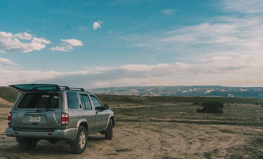 gray SUV, vehicle, transportation, offroad, car, automobile, glenwood springs HD wallpaper