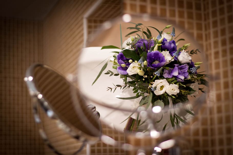 wedding, bouquet, bride, flower, flowering plant, freshness HD wallpaper