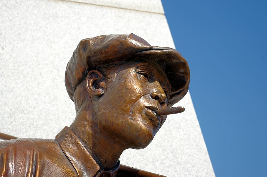 hostility statue, sculpture, tulsa, oklahoma riot, park, monument HD wallpaper