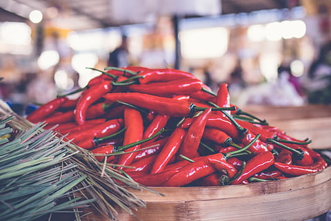 Chili Lot, background, cayenne, chilli, color, cook, cuisine HD wallpaper