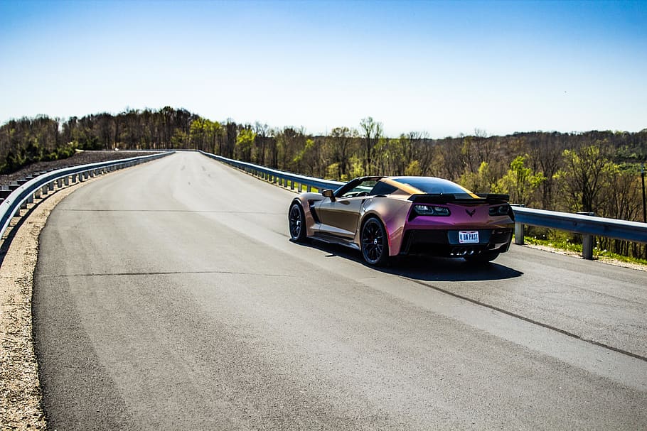 car, corvette, supercar, transportation, mode of transportation HD wallpaper