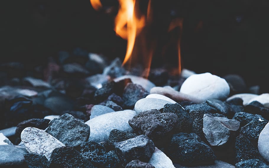 fire, burning, flame, fire - natural phenomenon, nature, heat - temperature HD wallpaper