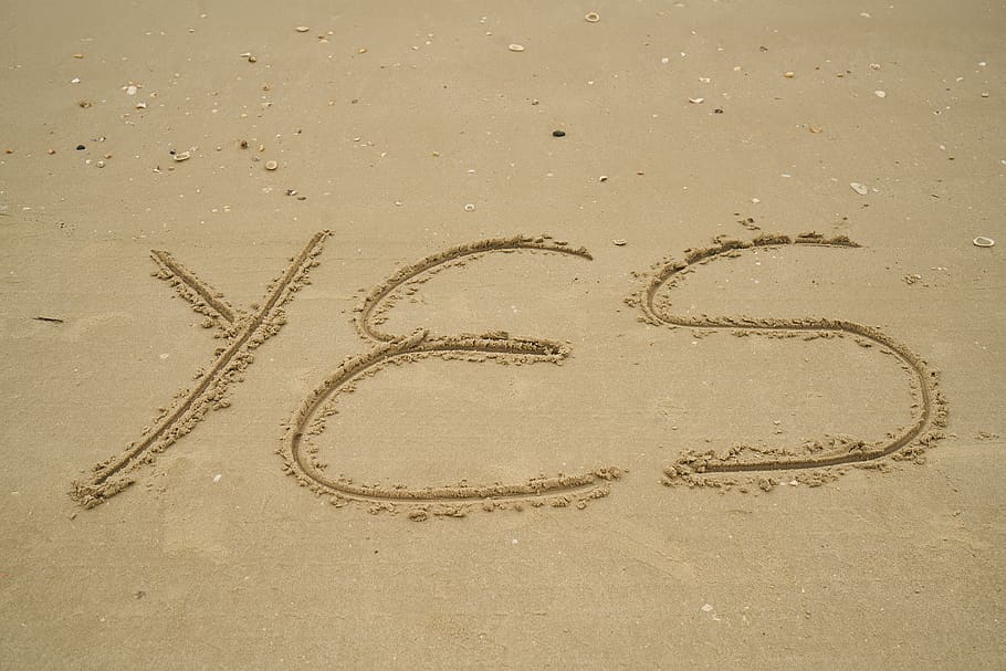 yup, beach, sand, article, to write, read, msn letters, solar HD wallpaper