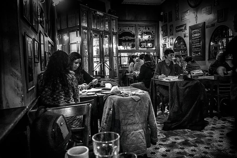 argentina, buenos aires, coffeeshop, relax, cafe, winter, bar