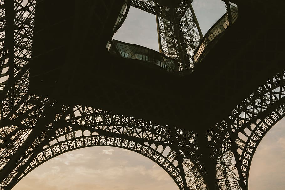 france, paris, eiffel tower, sight, sightseeing, iron, iron lattice HD wallpaper