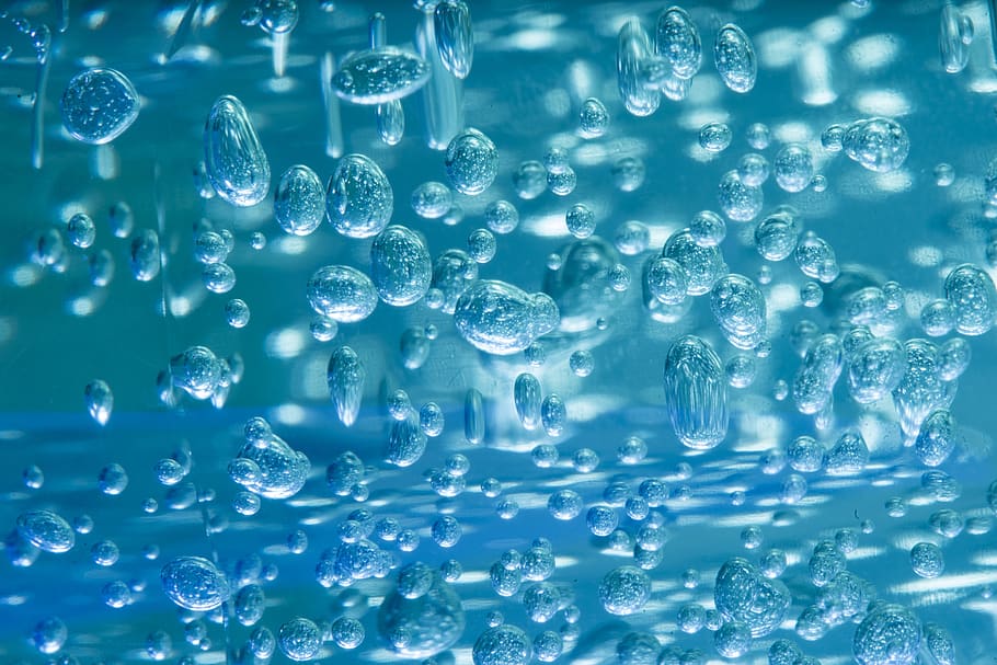 Water Dew Digital Wallpaper, beautiful, blue, blur, clean, clear HD wallpaper