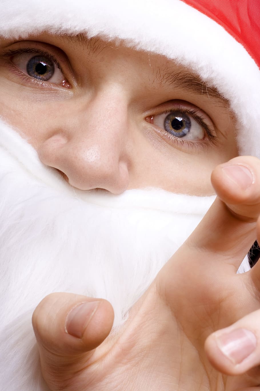 beard, celebration, christmas, claus, clause, costume, december