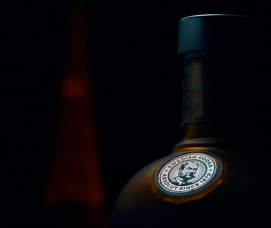 alcohol, bottle, drink, beverage, liquor, logo, trademark, symbol HD wallpaper