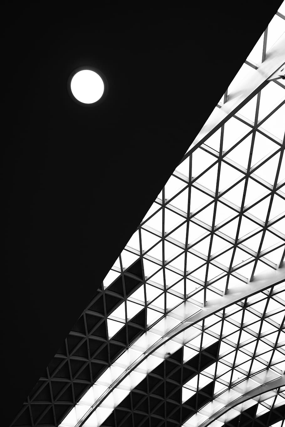 city sky, window, architecture, built structure, low angle view HD wallpaper