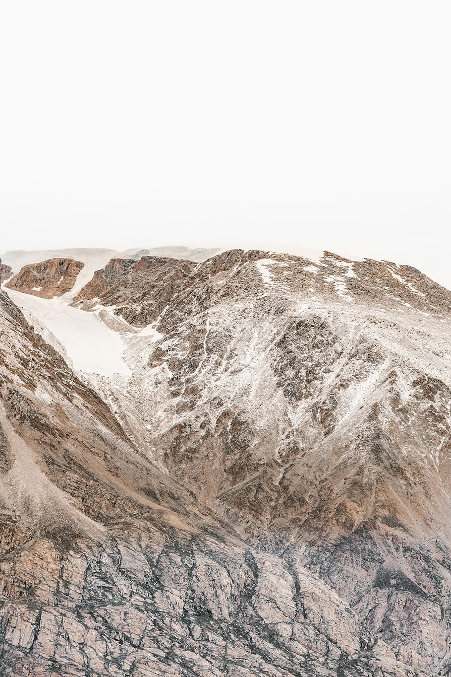 brown mountain, scenics - nature, environment, rock, landscape HD wallpaper